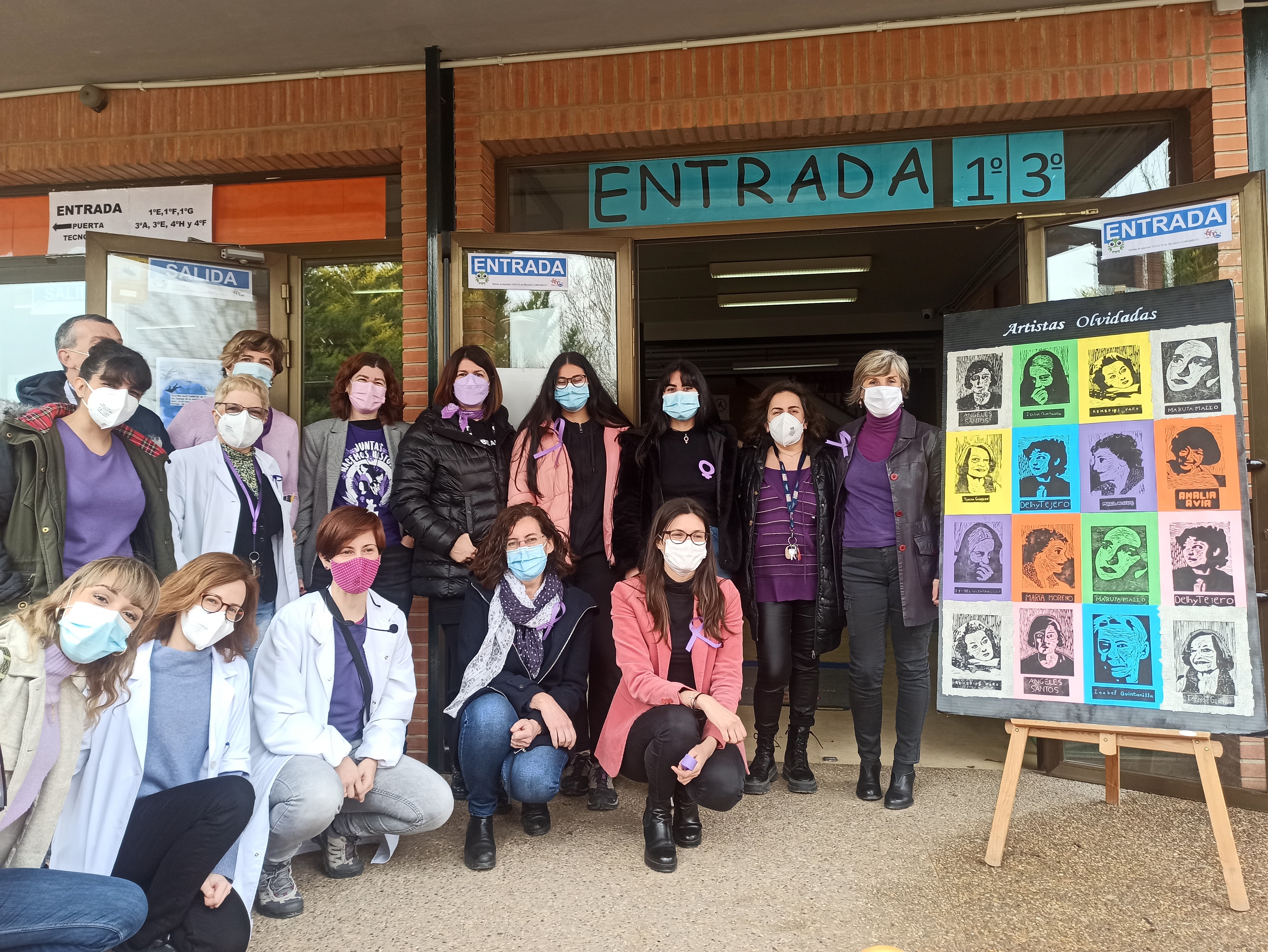 8 de Marzo en el Instituto Valle del Ebro